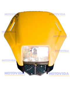 Carena KMF/XTM completa con foco amarillo