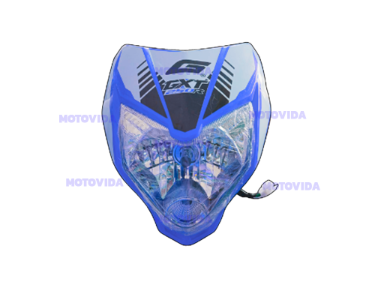 Carena con foco GXT250R/KMF ZX250R azul 600710
