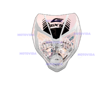 Carena con foco GXT250R/KMF ZX250R blanco 600711 601308