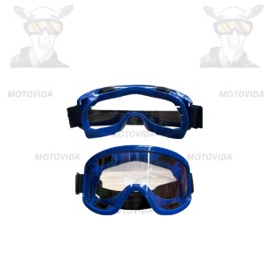 Gafa azul trasparente