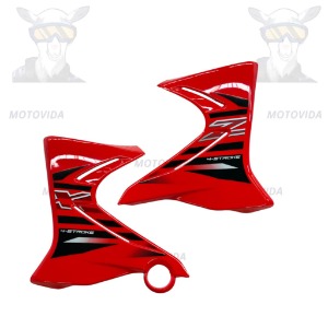 Cobertores de tanque XTZ125/RTZ150 rojo