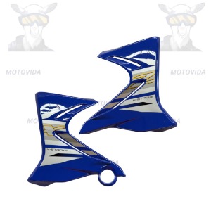 Cobertores de tanque XTZ125/RTZ150 azul LR