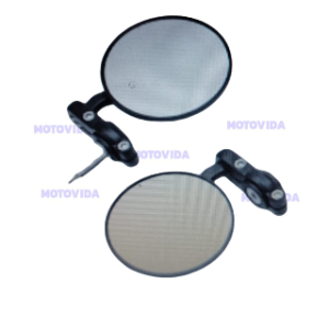 Kit de espejos contrapesa pata corta negro