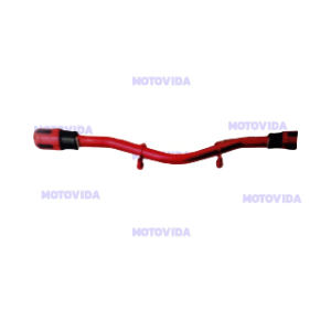 Slider tubo aluminio rojo