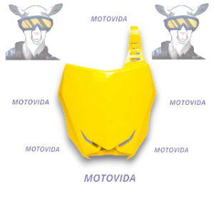 Porta numero universal amarillo