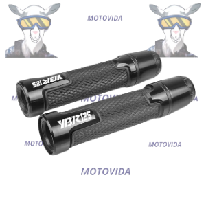 Pepe aluminio YBR125 negro