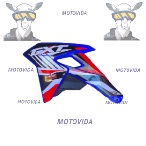 Tapaderas de tanque GXT250R/KMF ZX250R azul