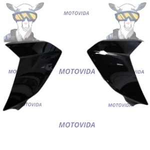 Tapaderas de tanque Pulsar180 negro