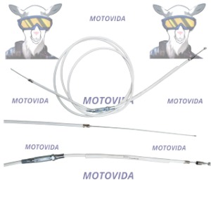 Cable de cambio Mototaxi 205/4S blanco