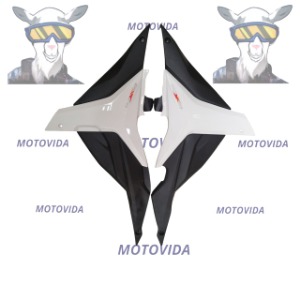 Kit de tapaderas GIXXER blanco