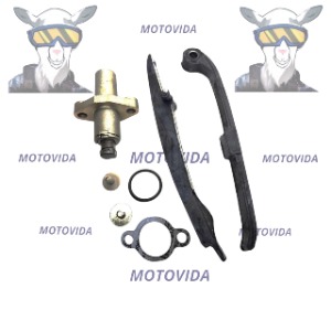 Kit guias tiempo con tensor automatico mototaxi205/4S original