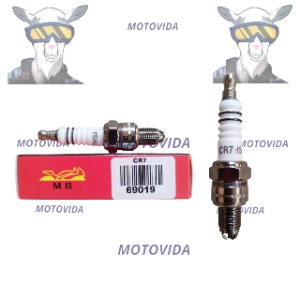 Bujia C7HSA 3 electrodos