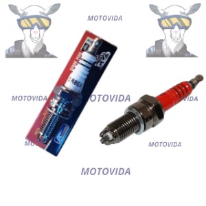 Bujia DR8EA/D8EA 3 electrodos