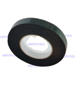 Rollo de cinta para rin negro reflectivo