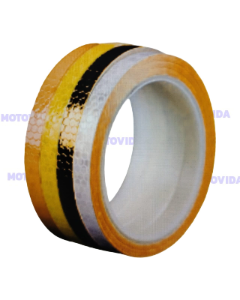 Rollo de cinta para rin amarilla/dorada/naranja