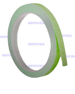 Rollo de cinta para rin verde palido florosente