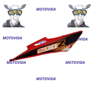 Kit de tapaderas XM200Z rojo
