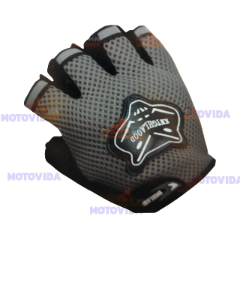 Guantes zorro corto gris