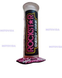 Pepes rockstar trasparente rosado