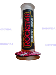 Pepes rockstar trasparente rojo