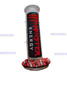 Pepes monster trasparente rojo