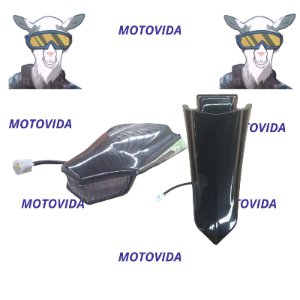 Cola YZ250/450 con stop negro
