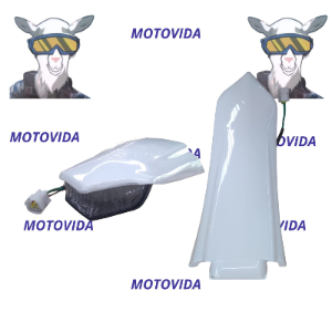 Cola YZ250/450 con stop blanco