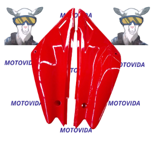 Kit de Tapaderas GXT/KMF200 rojo