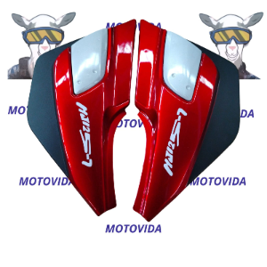 Kit de tapaderas HJ125-7 rojo