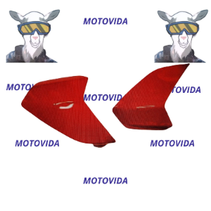 Tapaderas de tanque Pulsar180 rojo 600938