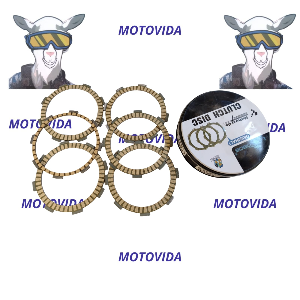 Kit de discos de clutch pulsar200 ns lobos