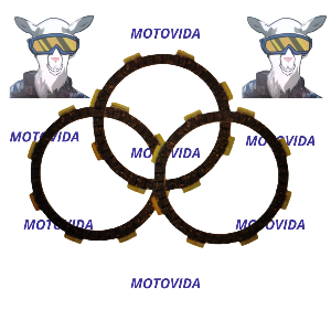 Kit de discos de clutch CRUX110 REVO MB