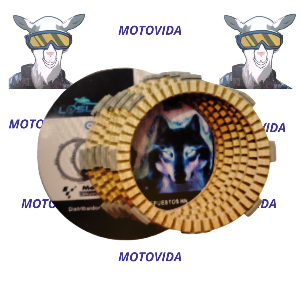 kit de discos de clutch DT175/CRUX110/XTZ125 los 6 pcs Lobos