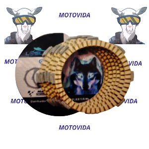 Kit de discos de clutch FT150/GYA200 6 PCS Lobos