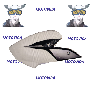 Rompevientos Pulsar200 NS blanco 600943