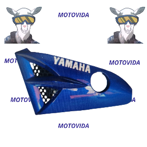 Rompevientos YBR125 azul