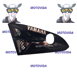 Rompevientos ybr125 negro