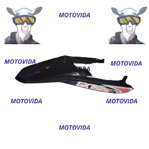 Cubierta trasera GXT250R/KMF ZX250R negro