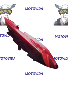 Cubierta trasera TVS Apache RTR rojo