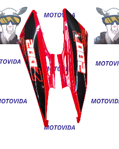 Cubierta tras XM200Z rojo