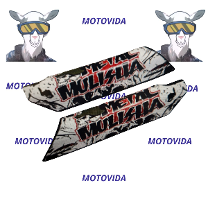 Protector de barra metal varios colores