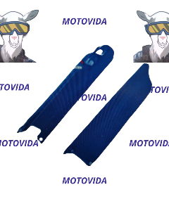 Protector de barra motocross azul