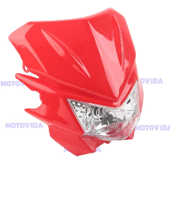Carena con foco DEFENDER150 rojo