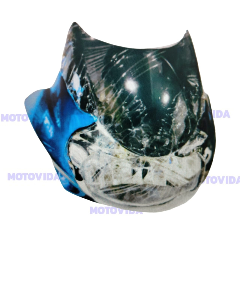 Carena con foco Discovery125/135 azul