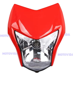 Carena con foco xm200Z/XR150 rojo