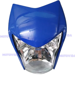 Carena con foco XM200Z/XR150 azul
