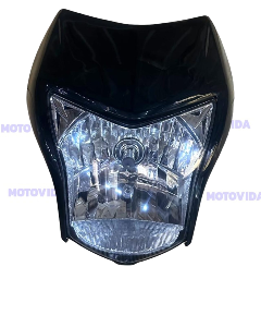 Carena con foco xm200-Z/XR150 negro