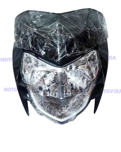 Carena con foco pulsar135 negro