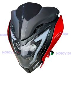 Foco LED completo pulsar200 NS rojo