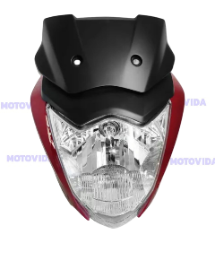 carena con foco GIXXER rojo